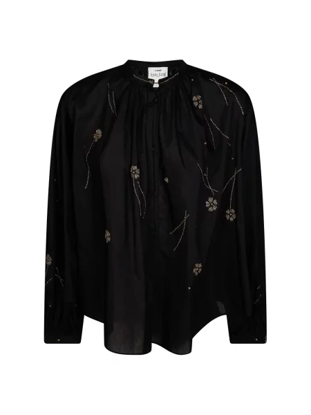 Bluzka Forte Forte boho czarna