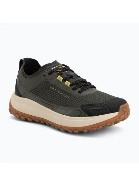 Încălțăminte pentru bărbați Tommy Hilfiger The Canyon X Mix pewter green verde