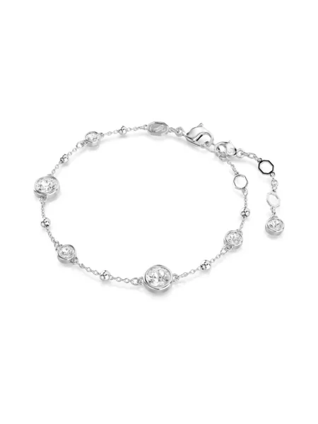 Bransoletka Swarovski szara