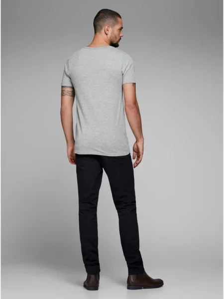 JACK & JONES Tricou amestecat gri
