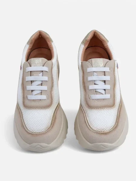 Sneakerși Resti alb