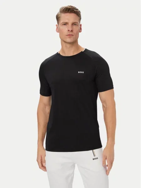 BOSS GREEN Tricou TS_TOC Game 1 negru