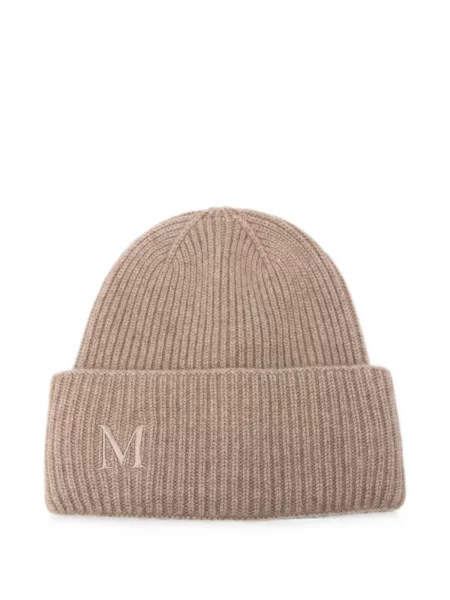 Căciulă Max Mara cu broderie tricotate