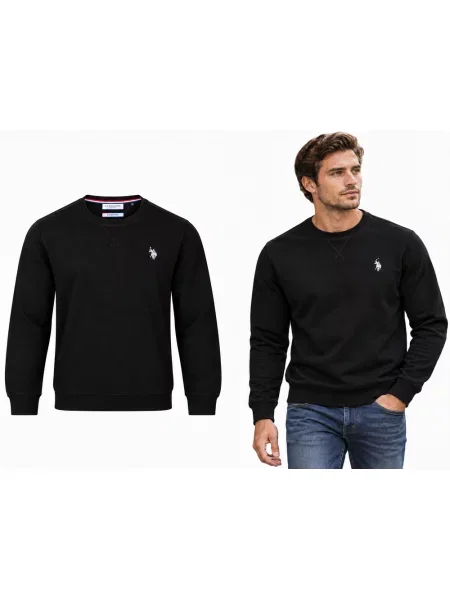 Polo majica Us Polo Assn crna