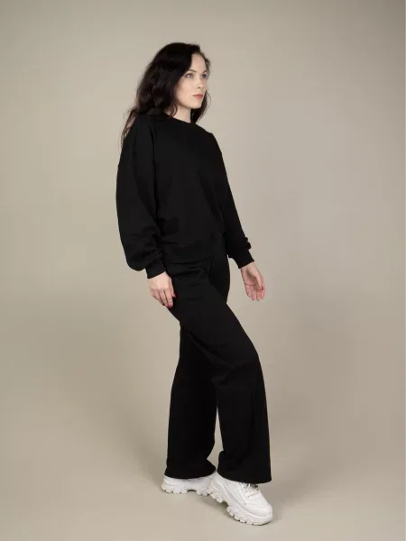 Повседневные брюки Elegante черные