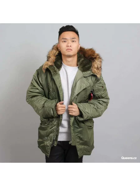 Bunda Alpha Industries Heritage Sage-Green XL zelená