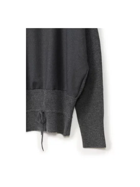 Sweter Fabiana Filippi wełniany czarny