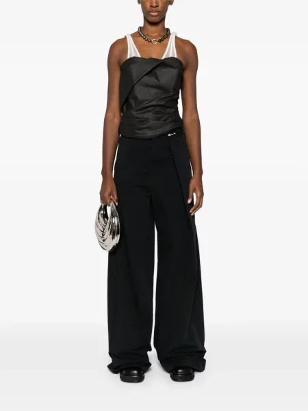 Nohavice Mm6 Maison Margiela čierna