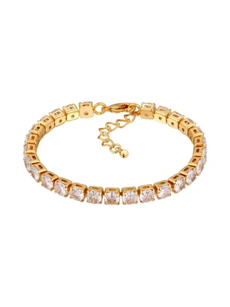 ELLI Zapestnica / transparentna zlata