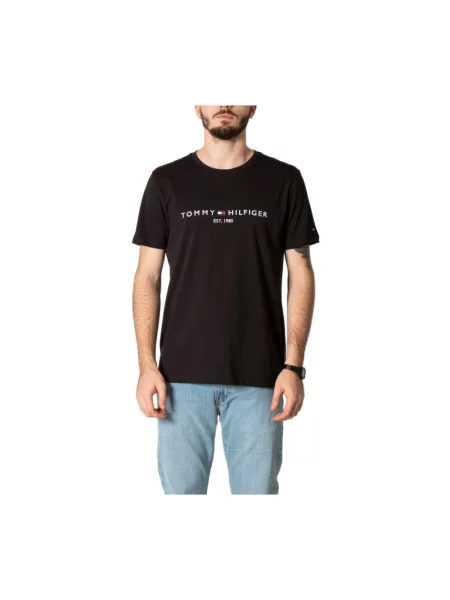 Tommy Hilfiger T-Shirt Core Logo Tee czarny