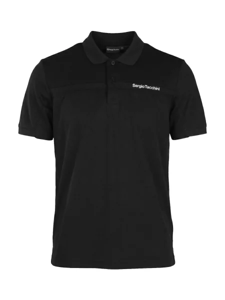 Sergio Tacchini Tricou Riflesso negru alb