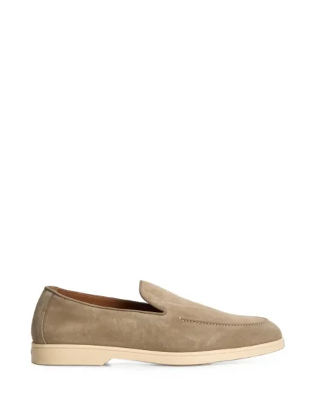 Pantofi loafer Doucal's din piele de căprioară