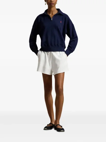 Ριγέ δερμάτινος κάλτσες Polo Ralph Lauren με κορδόνι μαύρο