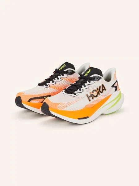 Hoka Buty Do Biegania Mach x3 orange białe