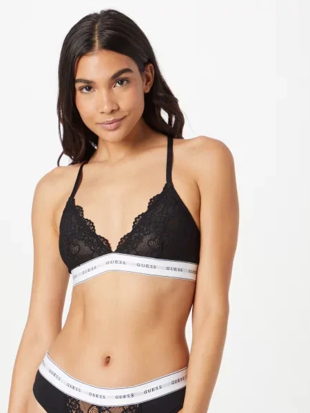 Guess Sutien Bralette Belle negru