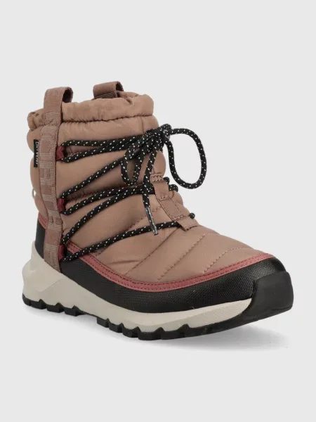 Snehule The North Face S THERMOBALL LACE UP WP hnedá
