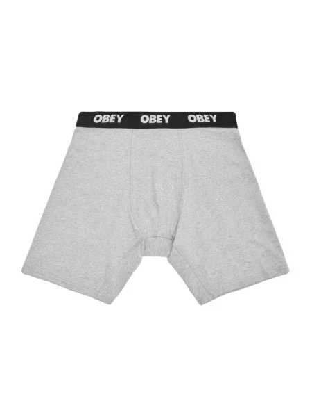 Bokserki Obey biznesowe szare