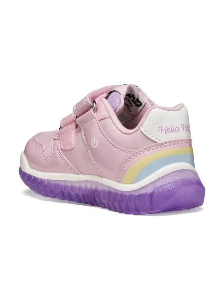 Geox LIGHTYLOO Hello Kitty маратонки за деца розово