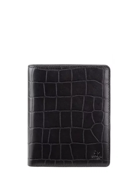 Кожаный кошелек Visconti черный