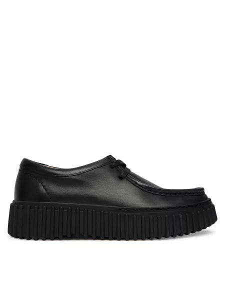 Pantofi Clarks Torhill Bee negru