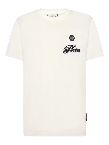 Tricou Philipp Plein alb