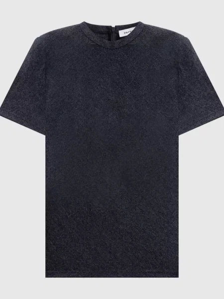 Футболка з вовни Carven сіра