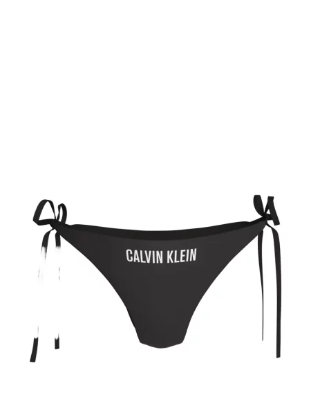 Bikini Calvin Klein z autografem czarne