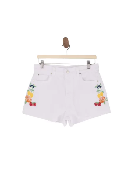 Trendyol Jeans galben / verde / roșu cireș alb