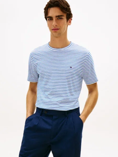 Tommy Hilfiger tričko pánske modrá
