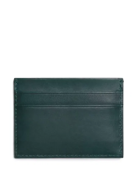 Portofel Shinola din piele verde