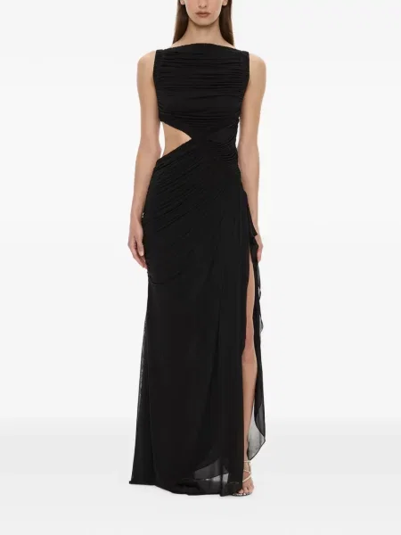 Rochie Christopher Esber cu volane negru