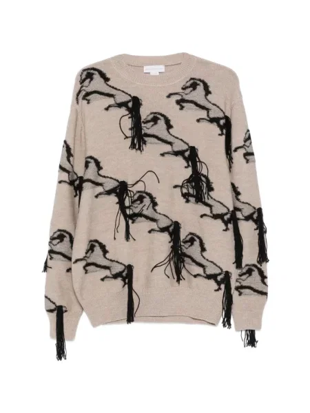 Sweter Stella Mccartney z frędzli