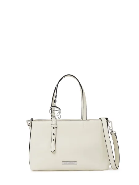 Karl Lagerfeld Ručna torbica Ikon prljavo bijela