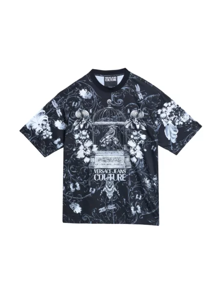 Koszulka Versace Jeans Couture czarna