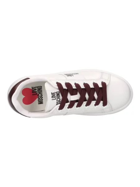 Sneakersy LOVE MOSCHINO białe