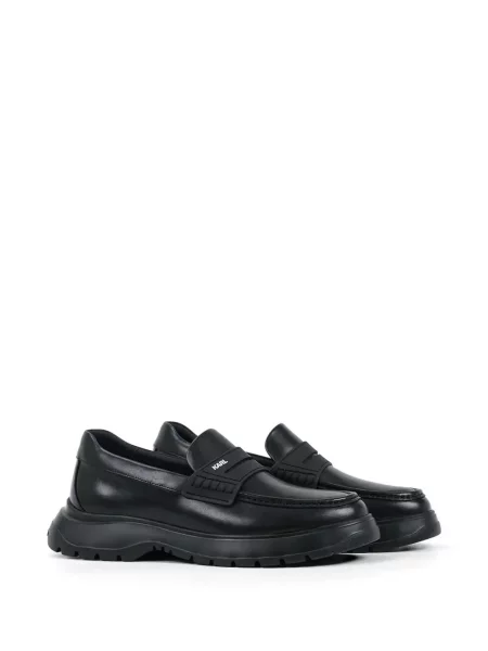 Loaferice Karl Lagerfeld crna