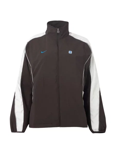 Nike Sportswear Geacă de primăvară-toamnă SHOX ciocolatiu alb