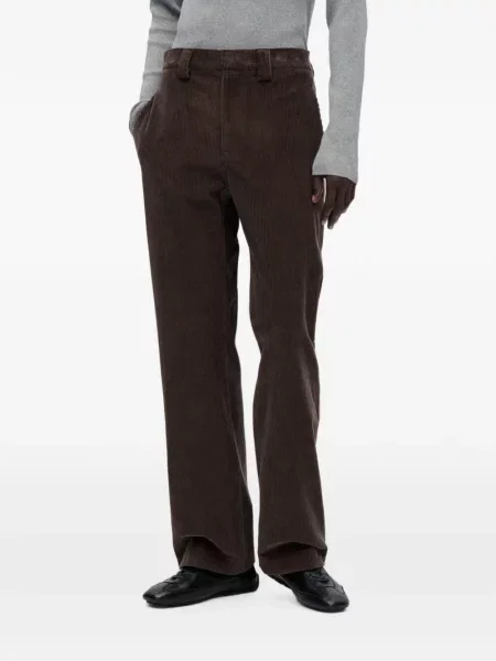 Pantaloni Berner Kühl de catifea cord maro