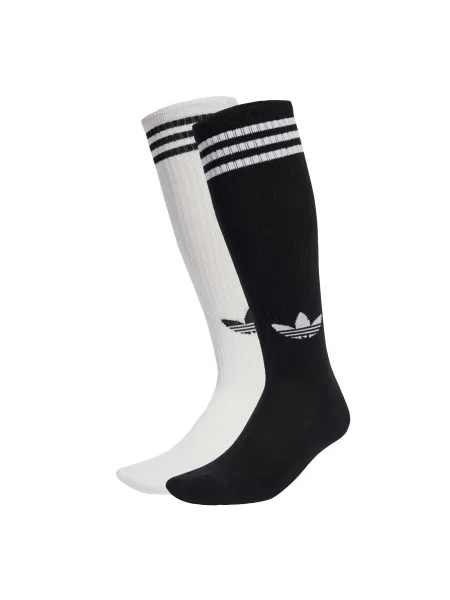 Șosete Adidas Originals cu dungi alb