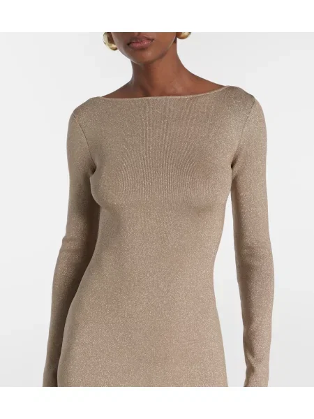 Rochie maxi Max Mara de costum bej