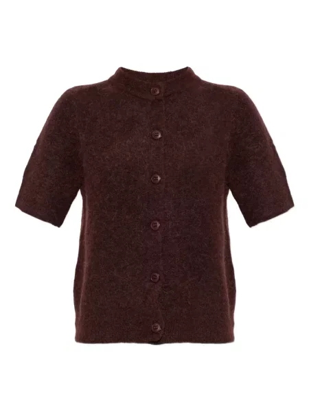 Cardigan Samsøe Samsøe scurt maro