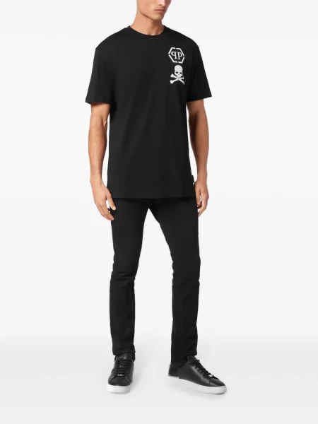 Marškinėliai Philipp Plein juoda