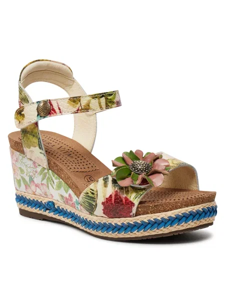 Sandale Laura Vita Facyo 80 Beige bež