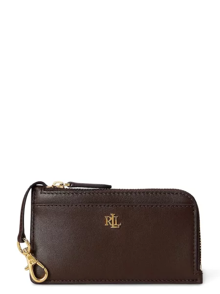 Lauren Ralph Lauren portofel pentru femei din piele maro