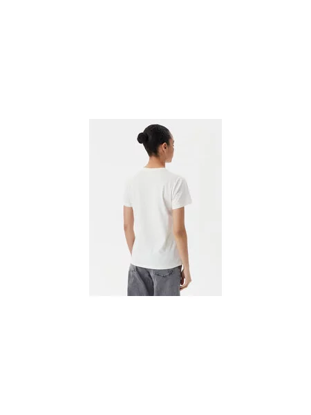 Liu Jo Sport T-shirt Écru Regular Fit