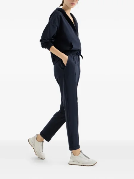 Pantaloni Brunello Cucinelli albastru