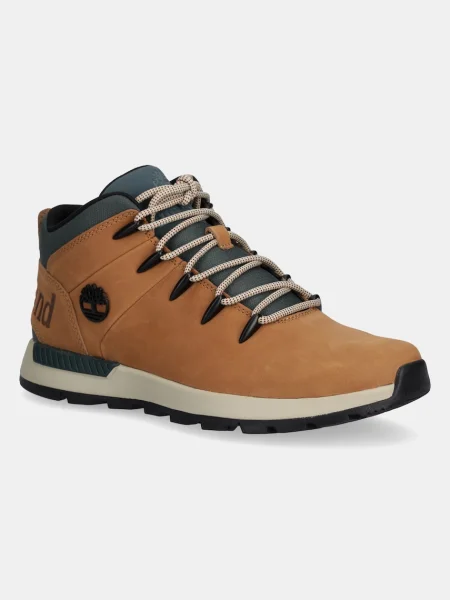 Обувки Timberland Sprint Trekker Mid Lace Up мъжки кафяво