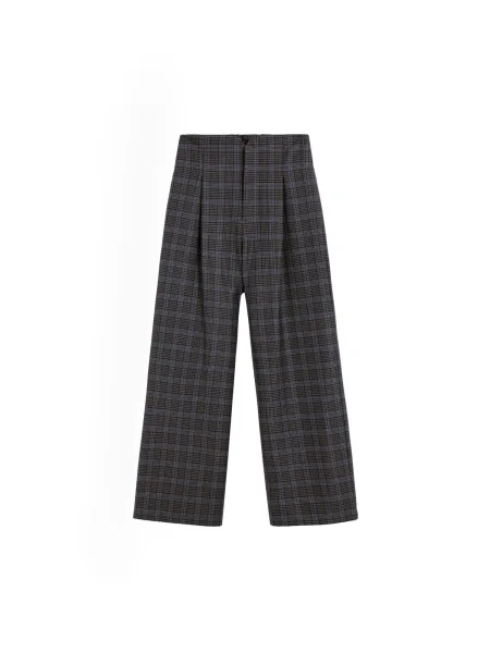 Scalpers Pantaloni albastru / maro gri