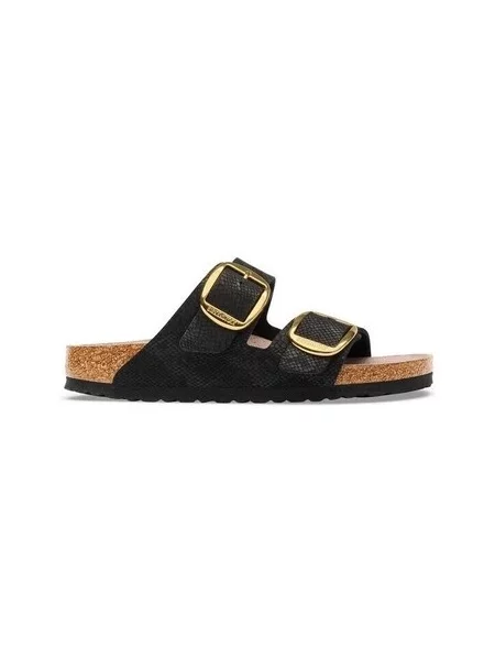 Pantofi Birkenstock cu cataramă negru