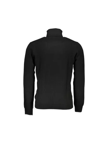 Sweter z golfem North Sails z kaszmiru z wysokim kołnierzem czarny